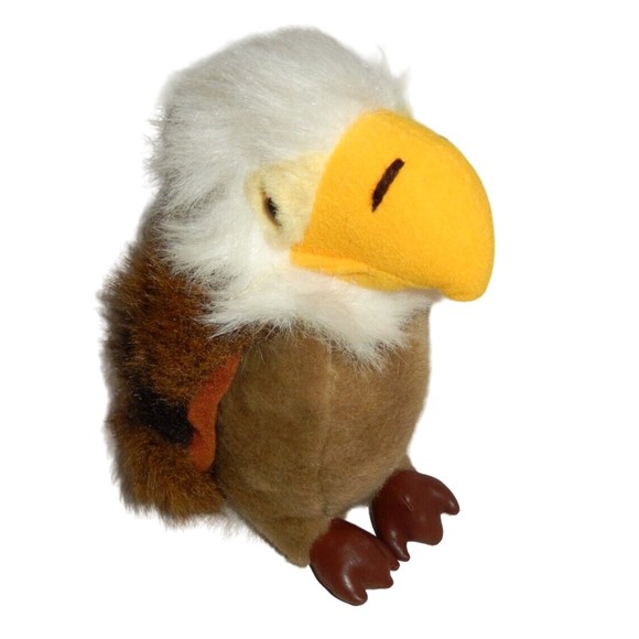 Vintage 1983 Smartoy Eagle Plush Stuffed Animal Toy 10" Korea - Picture 2 of 5